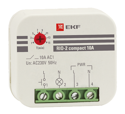 Импульсное реле RIO-2 compact 10А EKF PROxima