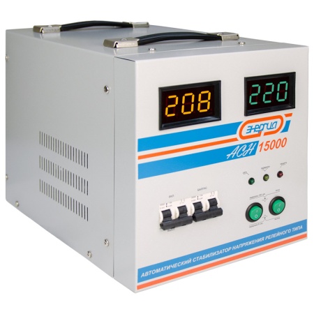 Стабилизатор АСН-15 000 Энергия с цифр. дисплеем (1 фазный)