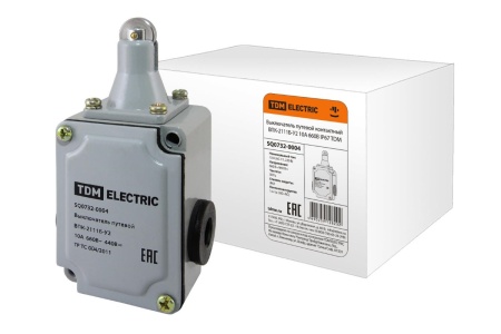 Выключатель путевой контактный ВПК-2111Б-У2 10А 660В IP54 EKF IP67 TDM